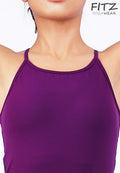 Fitz - Strappy Tank Top - Plum