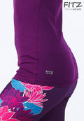 Fitz - Strappy Tank Top - Plum