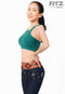 สปอร์ตบรา บราโยคะ บราออกกำลังกาย Fitz - Supreme Bliss Bra- Green petrol *พร้อมส่ง*