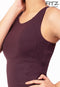 Fitz - Venus Tank Top - Purple Prune