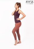 Fitz High Waist 7/8 Legging - Victoria - Cha Tai