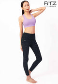 Sports bra, yoga bra, exercise bra, Fitz - Vistra Bra - Light Purple **Ready to ship**