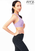 Sports bra, yoga bra, exercise bra, Fitz - Vistra Bra - Light Purple **Ready to ship**