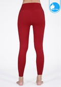 IBY - Yoga High Waist Long Legging Sun Bright - Blood Red