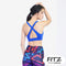 สปอร์ตบรา บราโยคะ บราออกกำลังกาย Fitz - XPower Bra - Dark blue *พร้อมส่ง*