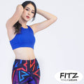 Sports bra, yoga bra, exercise bra, Fitz - XPower Bra - Dark blue *Ready to ship*