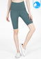กางเกงโยคะขาสั้น IBY - High Waist Yoga Knee Breeches - Green