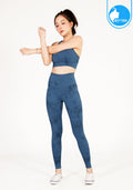 Sports bra, yoga bra, exercise bra IBY - Yoga Sport Bra Cloud - Dark Blue, dark blue *Ready to ship*