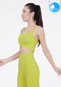 IBY - Yoga Sport Crop With Bra - Lemon