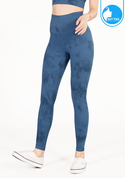 IBY - High Waist Yoga Legging Cloud - Dark Blue