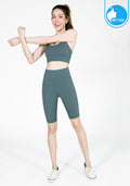 Sports bra, yoga bra, exercise bra IBY - Yoga Sport Bra Light Support Blend - Dark Green