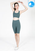 Sports bra, yoga bra, exercise bra IBY - Yoga Sport Bra Light Support Blend - Dark Green
