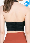 IBY Sport Halterneck cropped With Bra On-trend - Black