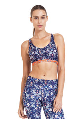 Dharmabums Bliss Sports Bra - Persian Spice