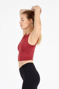 Dharmabums Crop Tee - Cherry
