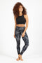 Dharmabums Tapestry High Waist Printed Yoga Legging - Full Length