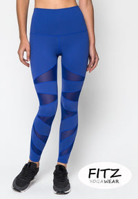 Fitz - 7/8 Legging - Princess Mesh II - Ink Blue