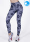 IBY-Long yoga pants, model 535S - Shinori pattern