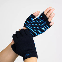 ถุงมือกันลื่นรุ่น Vaken Grip Gloves-1 Pairs/Pack - Black Dot Blue