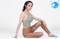 IBY-Yoga pants, long legs, model 535S - Tong Gao gold pattern