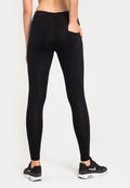 Fitz - High Waist Long Pants - Workout - Black