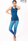 Fitz Yoga Shirt - True Freedom Tank Top - Blue Deep Water *Ready to ship*