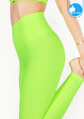 IBY - Yoga High Waist Long Legging Sun Bright - Neon Yellow