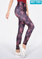 IBY-Long yoga pants, model 535S - Comma pattern