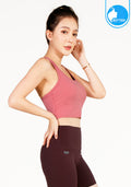 Sports bra, yoga bra, exercise bra IBY - Yoga Sport Crop With Bra Cropped - Pink