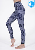 IBY-Long yoga pants, model 535S - Shinori pattern