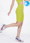 กางเกงโยคะขาสั้น IBY - High Waist Yoga Knee Breeches - Lemon