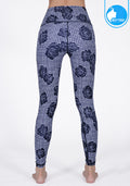 IBY-Long yoga pants, model 535S - Shinori pattern