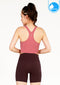 สปอร์ตบรา บราโยคะ บราออกกำลังกาย IBY - Yoga Sport Crop With Bra Cropped - สีชมพูโอรส