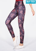 IBY-Long yoga pants, model 535S - Comma pattern