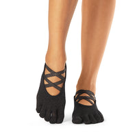 Toesox - Grip Full Toe Elle Black Onyx