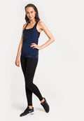 Fitz - High Waist Long Pants - Workout - Black