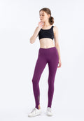 Fitz - Long Legging Track Mesh - Dark Purple