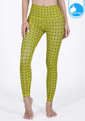 IBY-Long yoga pants, model 535S - Lanna pattern