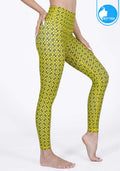 IBY-Long yoga pants, model 535S - Lanna pattern