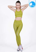 IBY-Long yoga pants, model 535S - Lanna pattern