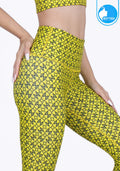 IBY-Long yoga pants, model 535S - Lanna pattern