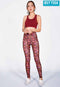 IBY-กางเกงโยคะขายาว รุ่น535S - ลายผ้าซิ่น Sarong
