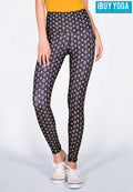 IBY-Long yoga pants, model 535S - LV pattern