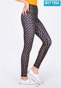 IBY-Long yoga pants, model 535S - LV pattern