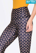 IBY-Long yoga pants, model 535S - LV pattern