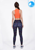 IBY-Long yoga pants, model 535S - Sa Ky Dao pattern