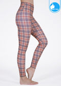 IBY-Long yoga pants, model 535S - ScottishBB pattern