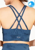 Sports bra, yoga bra, exercise bra IBY - Yoga Sport Bra Cloud - Dark Blue, dark blue *Ready to ship*