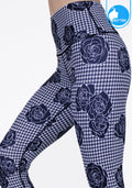 IBY-Long yoga pants, model 535S - Shinori pattern