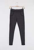Fitz - High Waist Long Pants - Workout - Gray
